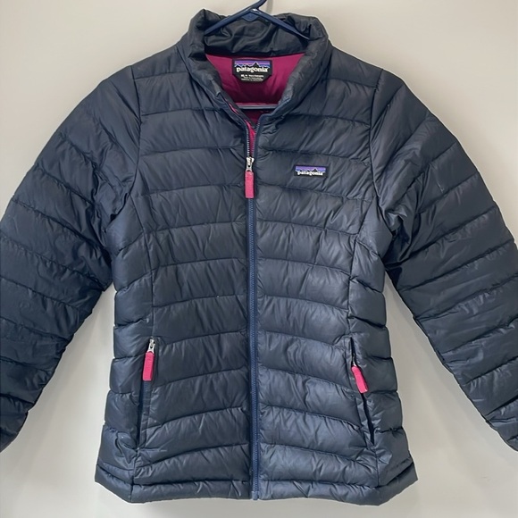 Patagonia Down Sweater puffer jacket size 14 kids 68233